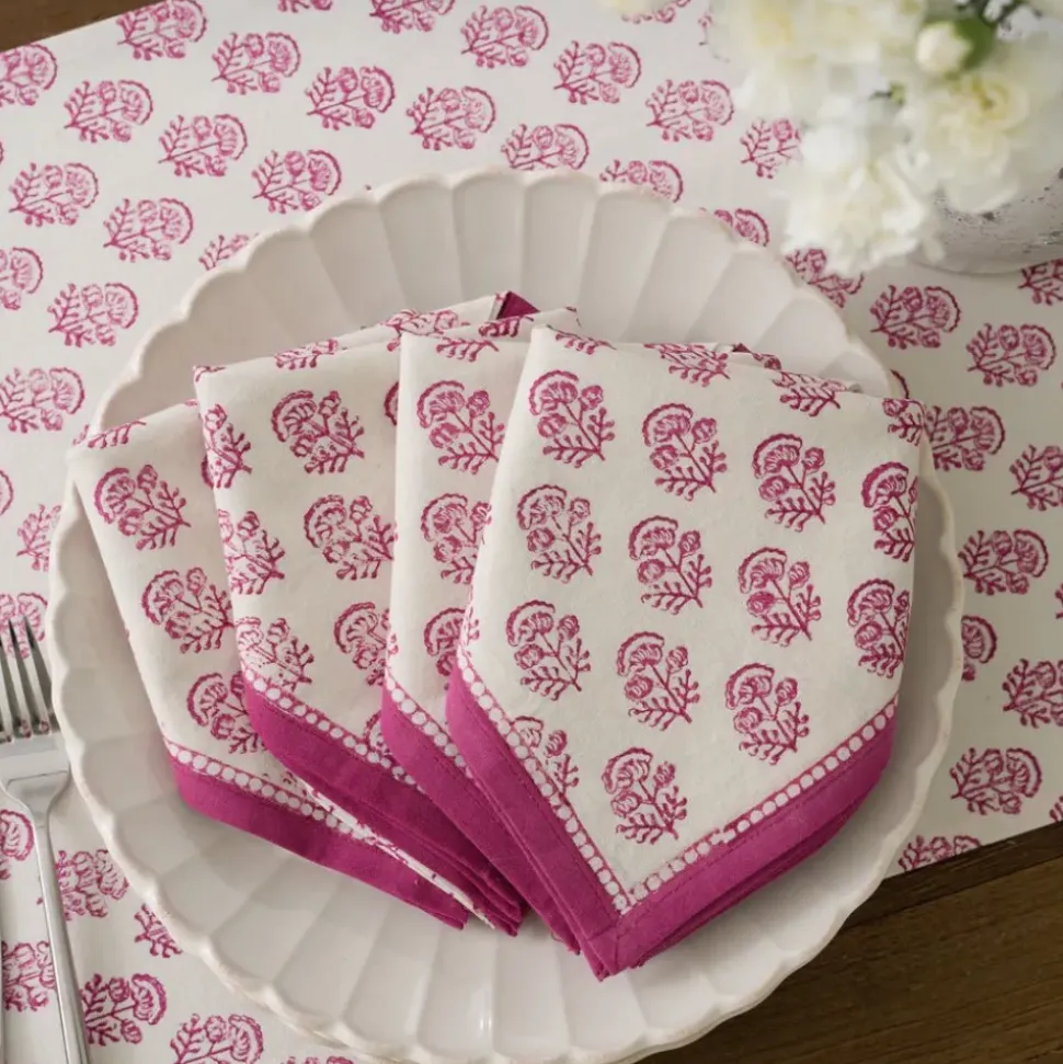 Anika Fuchsia Napkin | Set of 4