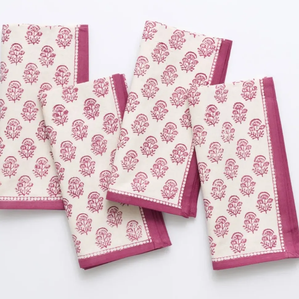 Anika Fuchsia Napkin | Set of 4