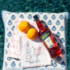 Aperol Spritz Linen Tea Towels