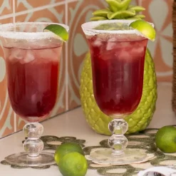 Bauble Barware Margarita Glass | Set of 4