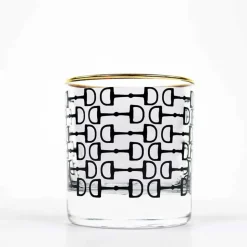 Black Pony Club Bourbon Glass | Set of 4