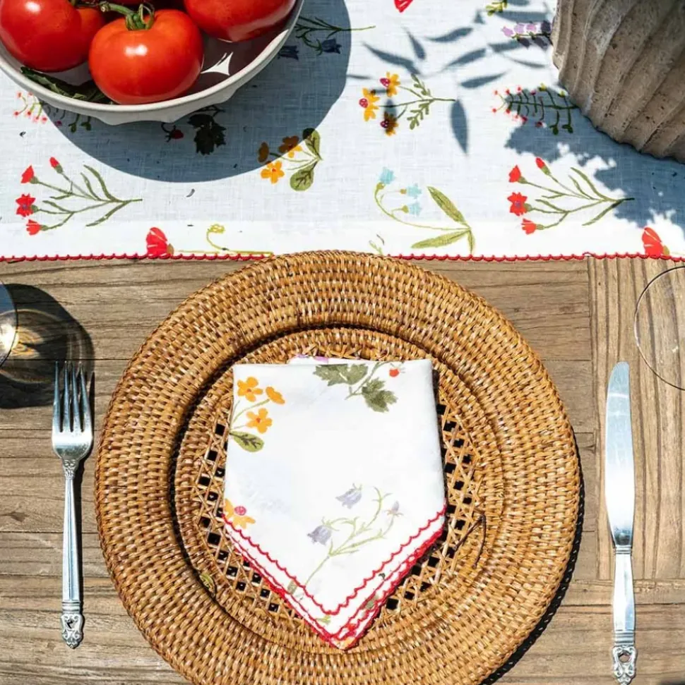 Botanical Garden Linen Napkin | Set of 4