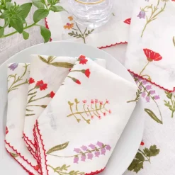 Botanical Garden Linen Napkin | Set of 4