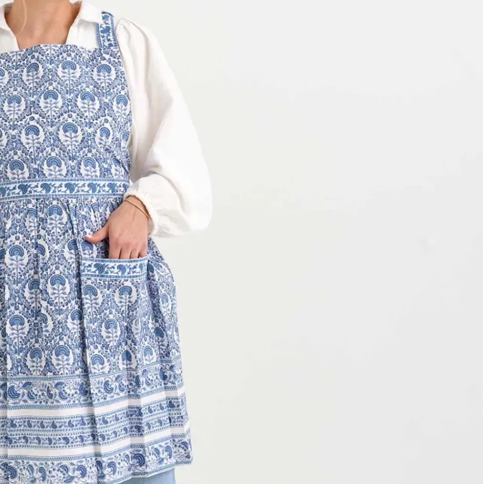 Caroline Blue Apron