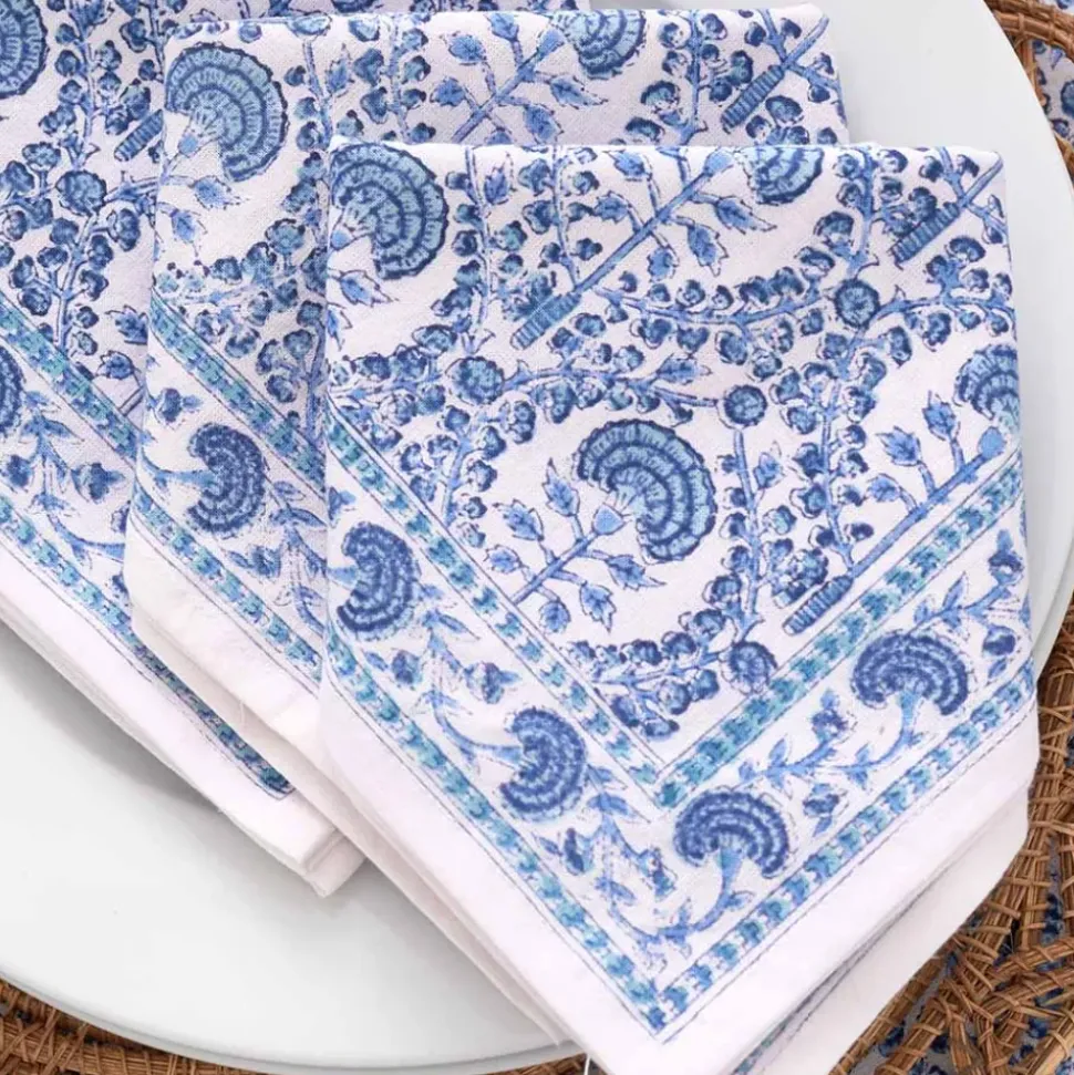 Caroline Blue Napkin | Set of 4