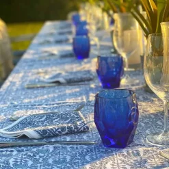 Caroline Blue Tablecloth
