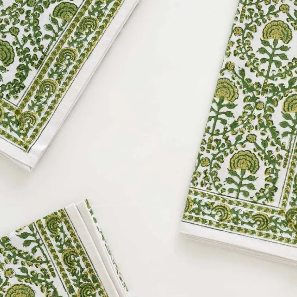 Caroline Green Napkin | Set of 4