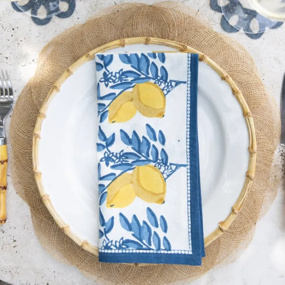 Champagne Woven Cloud Placemat | Set of 4