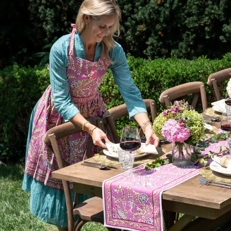 Climbing Dahlia Lilac Apron