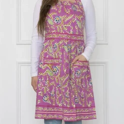 Climbing Dahlia Lilac Apron