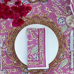 Climbing Dahlia Lilac Napkin | Set of 4