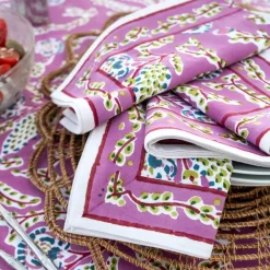 Climbing Dahlia Lilac Napkin | Set of 4