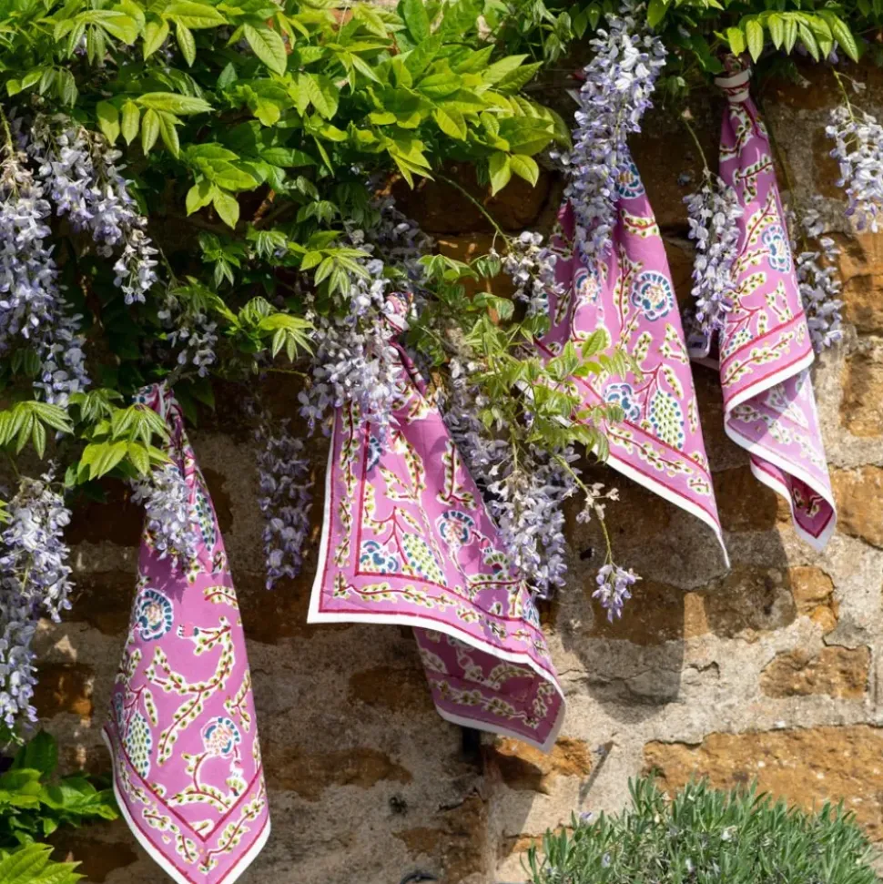 Climbing Dahlia Lilac Napkin | Set of 4