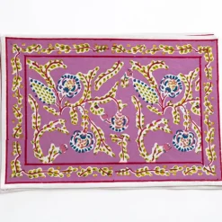 Climbing Dahlia Lilac Placemat | Set of 4