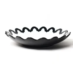 Coton Colors Arabesque Scalloped Pasta Bowl