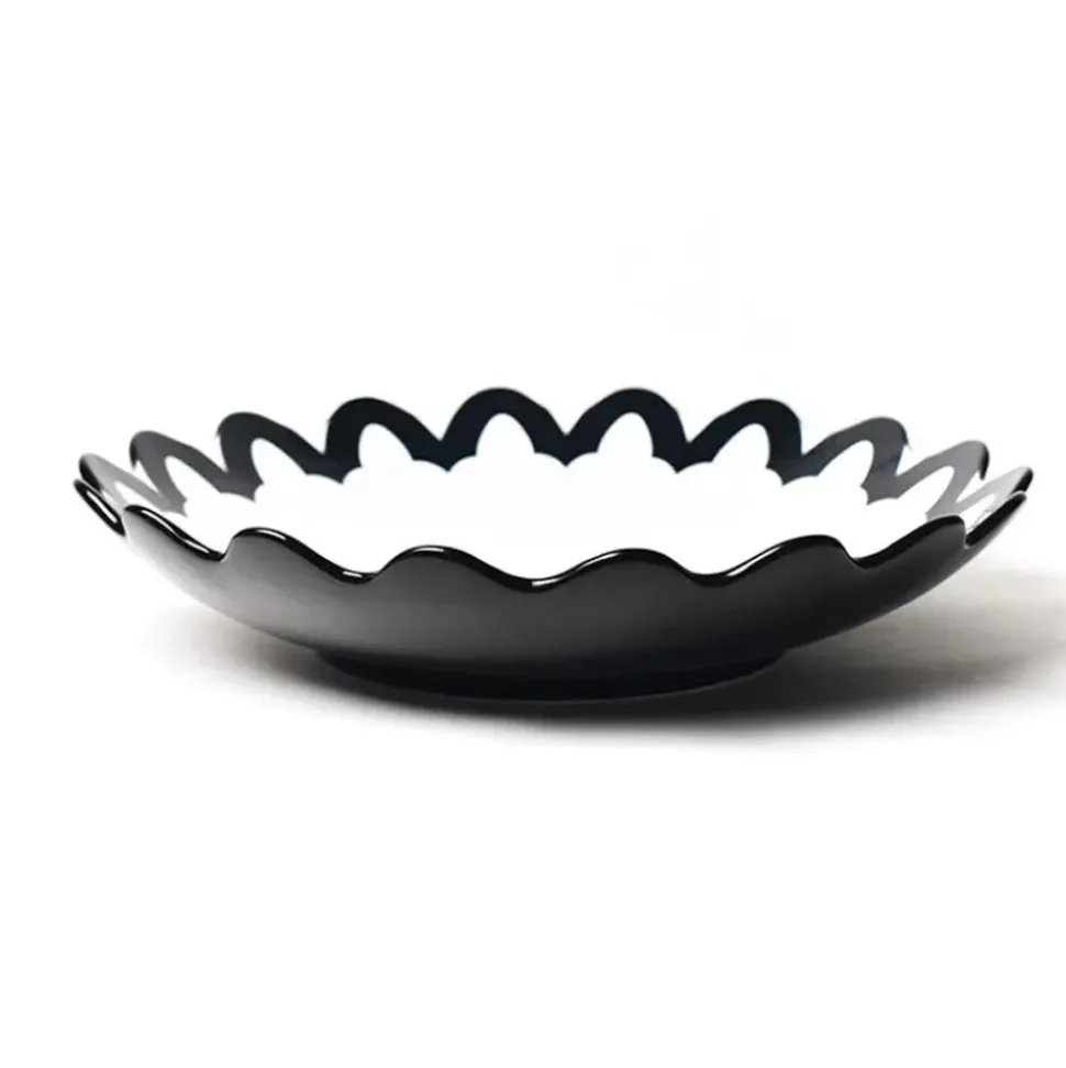 Coton Colors Arabesque Scalloped Pasta Bowl