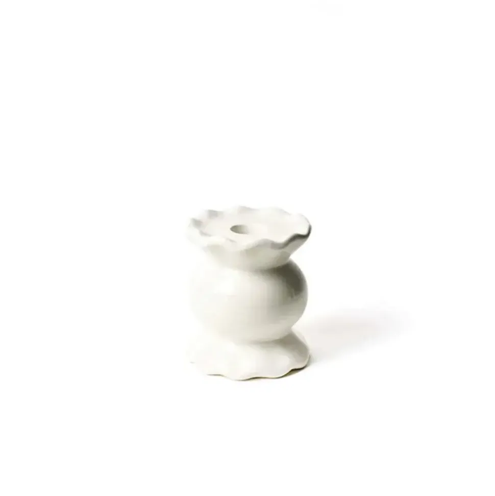 Coton Colors Signature Ruffle Knobbed Candle Holder