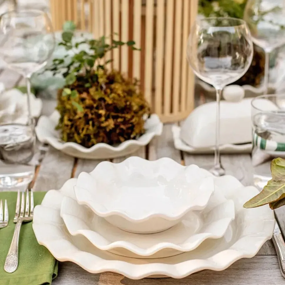 Coton Colors Signature Ruffle Plate