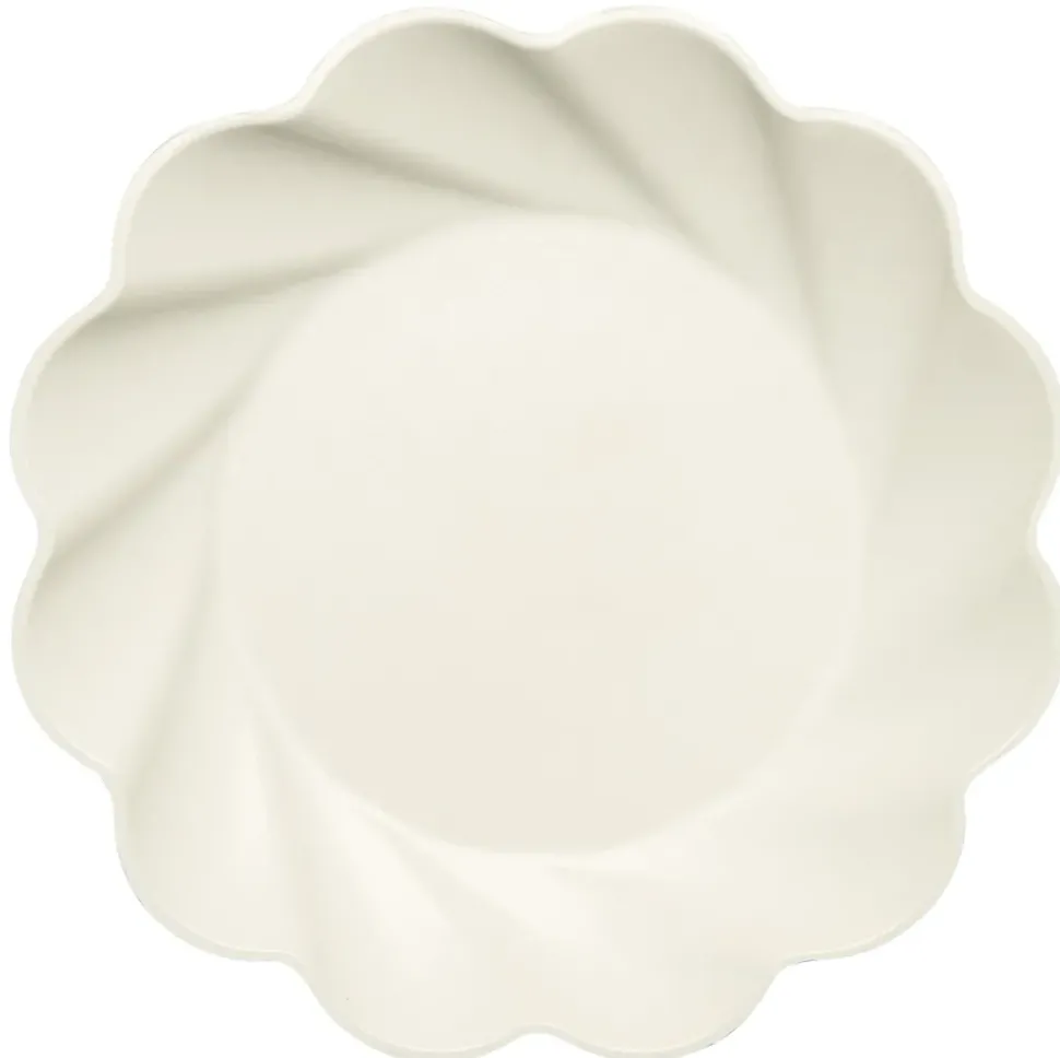 Cream Simply Eco Plates | Set of 8