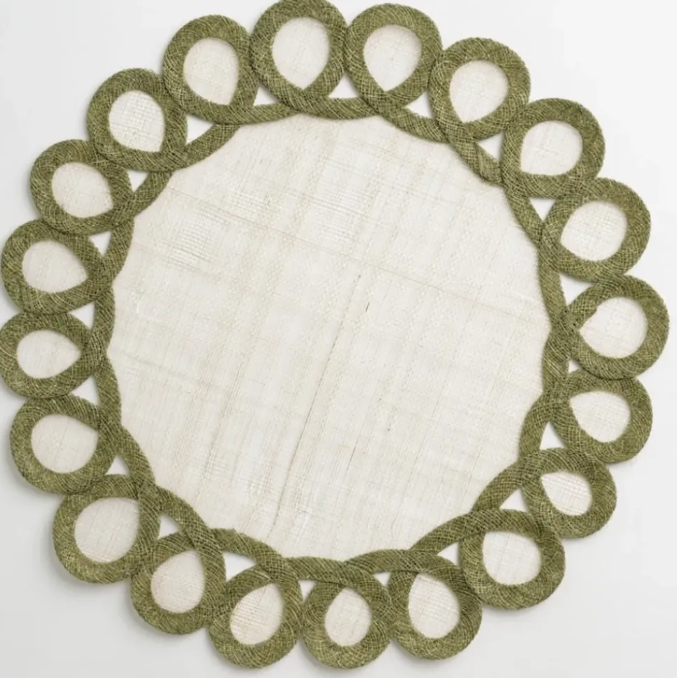 Fern Woven Doodles Placemat | Set of 4
