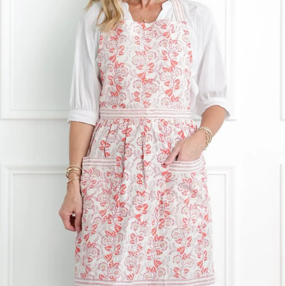 Gardenia Vine Berry Apron