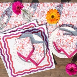 Gardenia Vine Berry Napkin | Set of 4