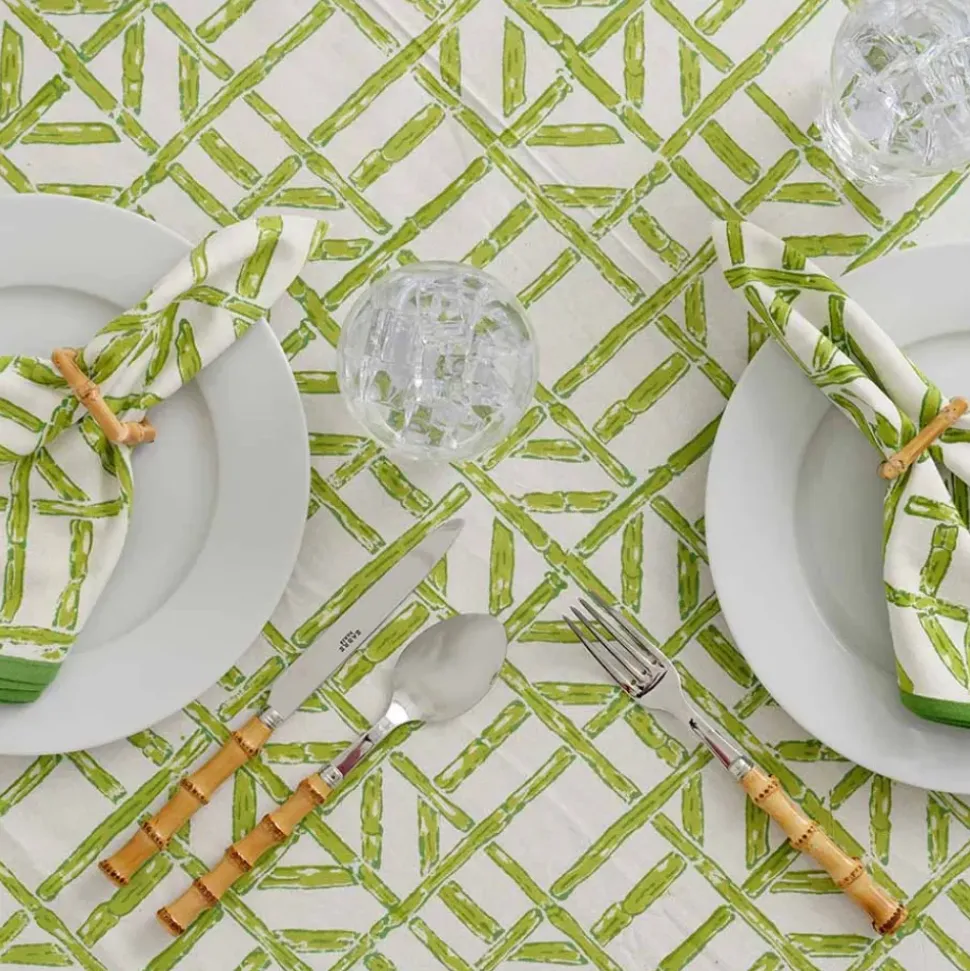 Green Bamboo Napkin | Set of 4