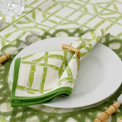 Green Bamboo Napkin | Set of 4