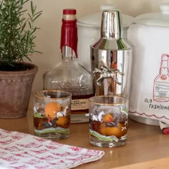 Hunt Scene Bourbon Glass | Set of 4