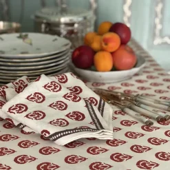 India Hicks Carnations Napkins