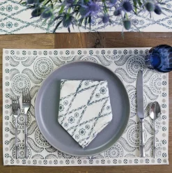 India Hicks Home Medals & Mustaches Placemats | Set of 4