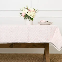India Hicks Home Mini Sea Biscuit Blush Tablecloth