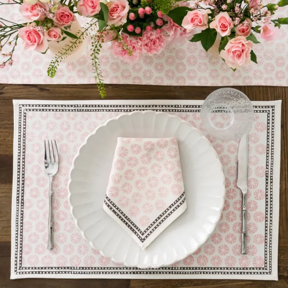 India Hicks Home Mini Sea Biscuit Blush Placemats