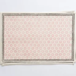 India Hicks Home Mini Sea Biscuit Blush Placemats
