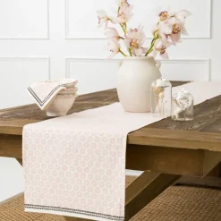 India Hicks Home Mini Sea Biscuit Blush Table Runner