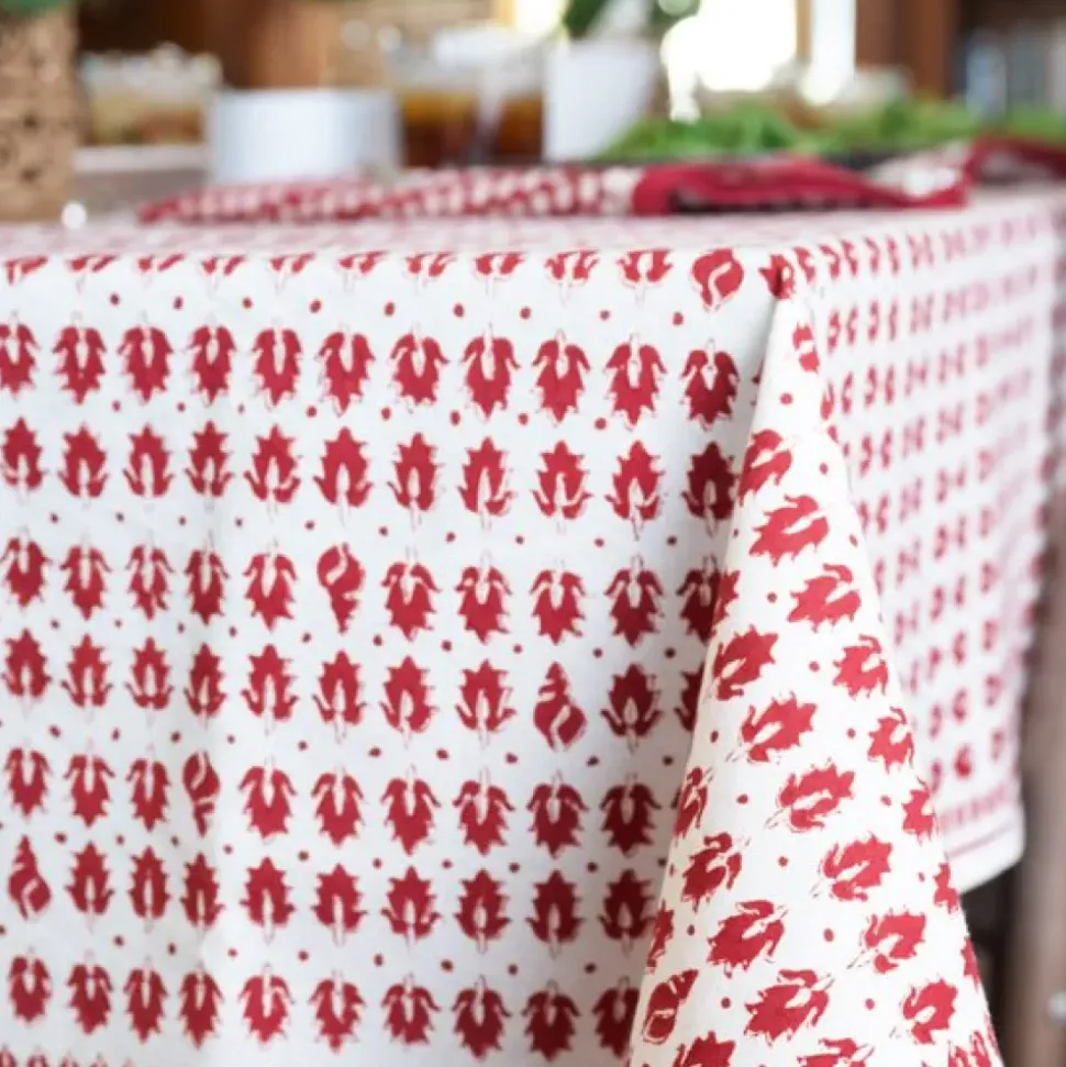 India Hicks Home Pageant tablecloth