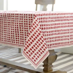 India Hicks Home Pageant tablecloth