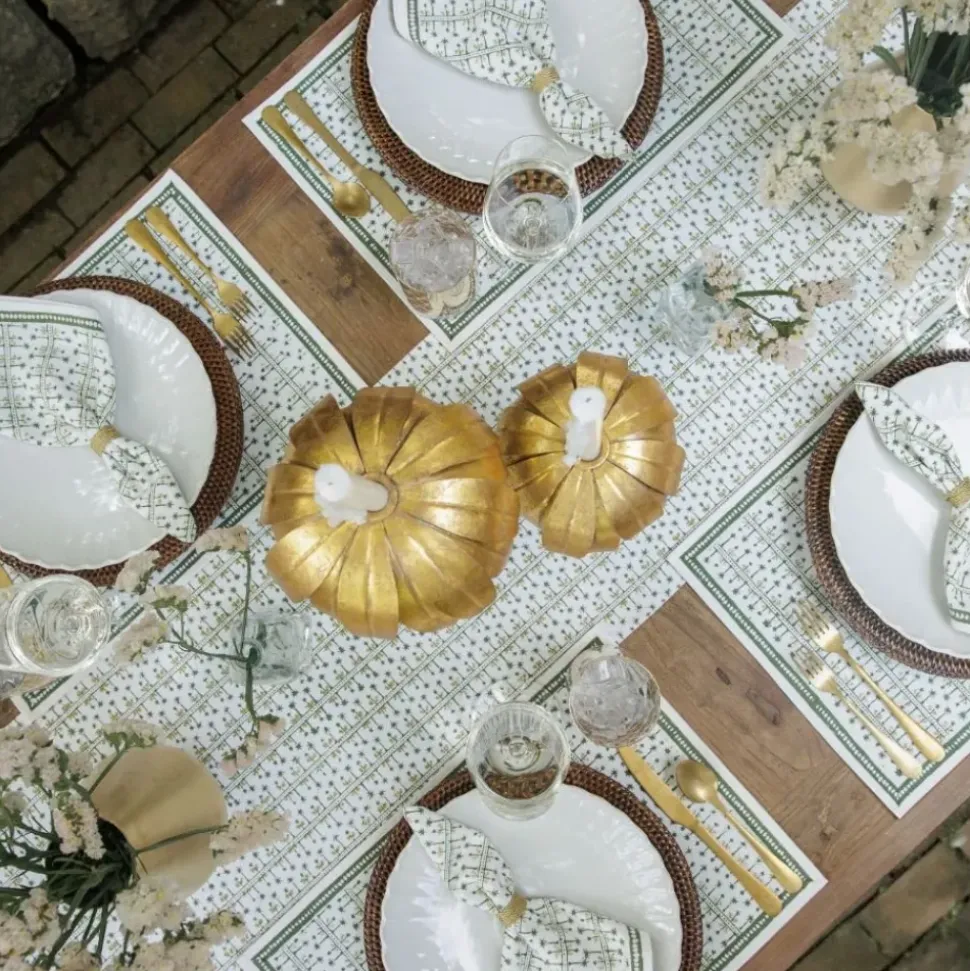 India Hicks Home Palm Avenue Hunter Green Placemat | Set of 4