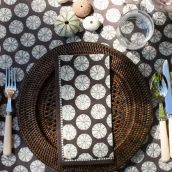 India Hicks Home Sea Biscuit Chocolate Napkin | Set of 4