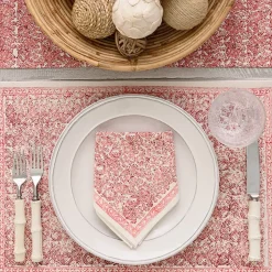 India Hicks Home Seashell Blush Table Runner