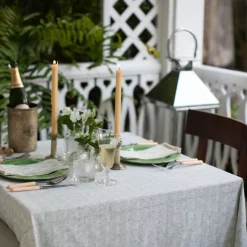 India Hicks Home Seashell Seafoam Tablecloth