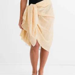 India Hicks Seashell Golden Sarong