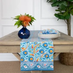 Iznik Blue Table Runner