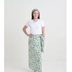 Mila Floral Emerald Headband
