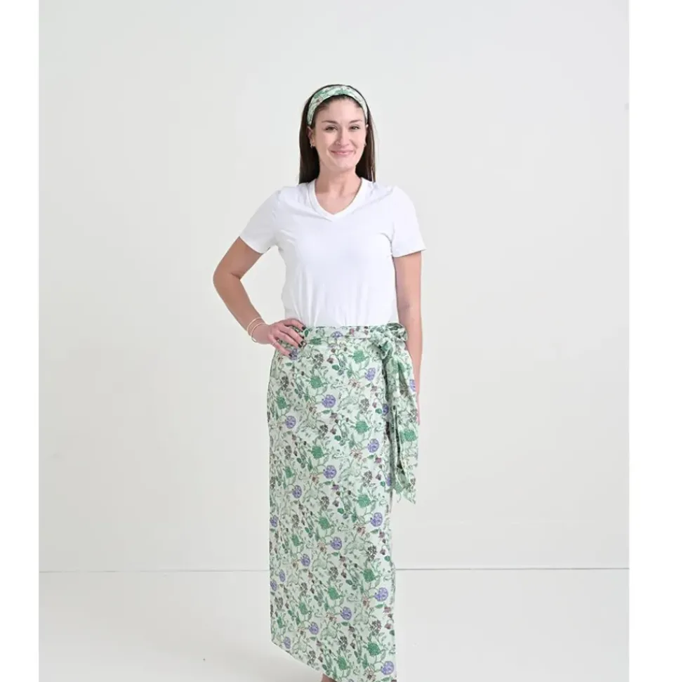 Mila Floral Emerald Headband