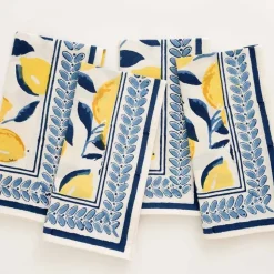 Mod Lemon Napkin | Set of 4