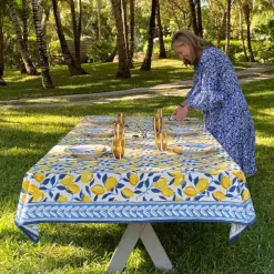 Mod Lemon Tablecloth