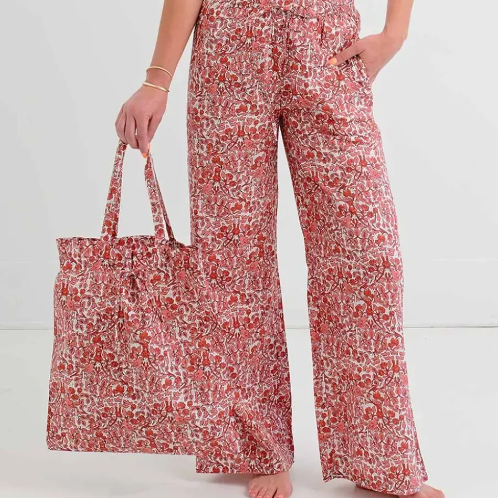 Orange Bird PJ Pants | Unwind in Style