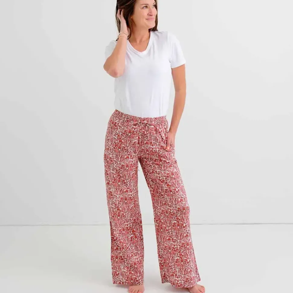Orange Bird PJ Pants | Unwind in Style