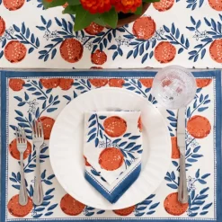 Orange Grove Placemat | Set of 4